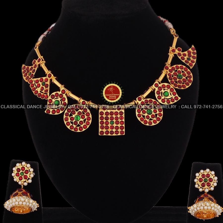 Choker Design Kemp temple Indian jewelry